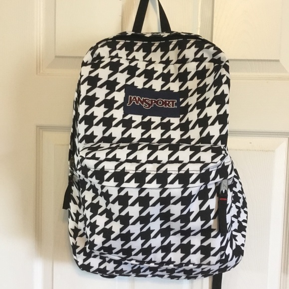 white jansport bookbag